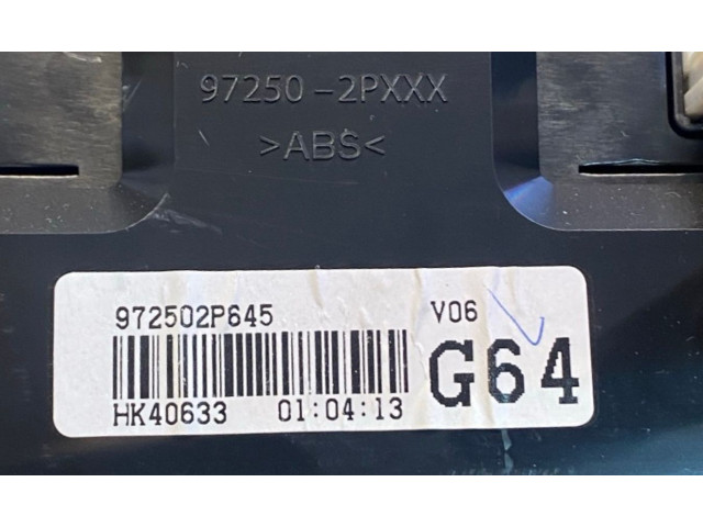 Блок управления климат-контролем 972502PXXX, 972502P645 KIA Sorento