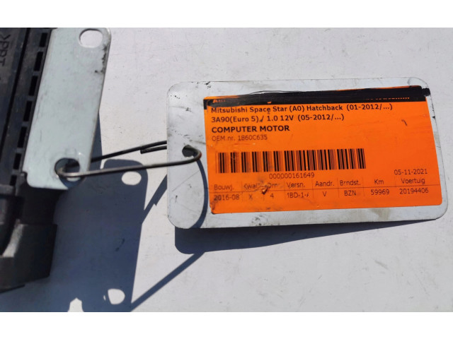 Комплект блоков управления 1860C635, 1860C635 E6T80089   Mitsubishi Mirage V CJO