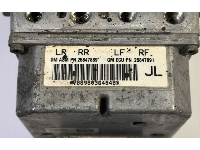 Блок АБС 25847889   Chevrolet  Corvette C6  2004 - 2007 года