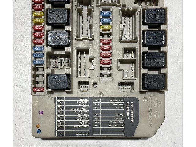 Pojistková skříňka Nissan Micra 2009