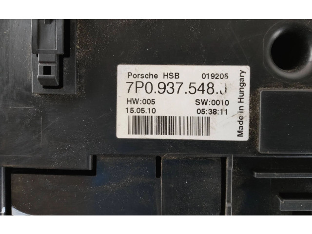   Pojistková skříňka 7P0937548J, 019205   Porsche Cayenne (92A) 2011