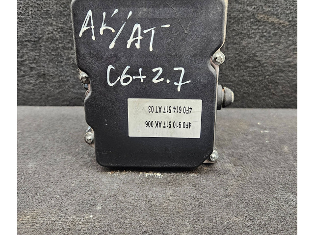 Блок АБС 4F0910517AK, 4F0614517AT Audi A6 S6 C6 4F 2004 - 2011 года