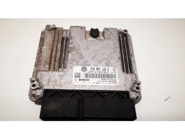 Блок управления двигателя 3T0907115G Skoda Octavia Mk2 (1Z)