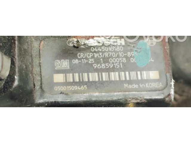 Vstřikovací čerpadlo 0445010180 Chevrolet Cruze