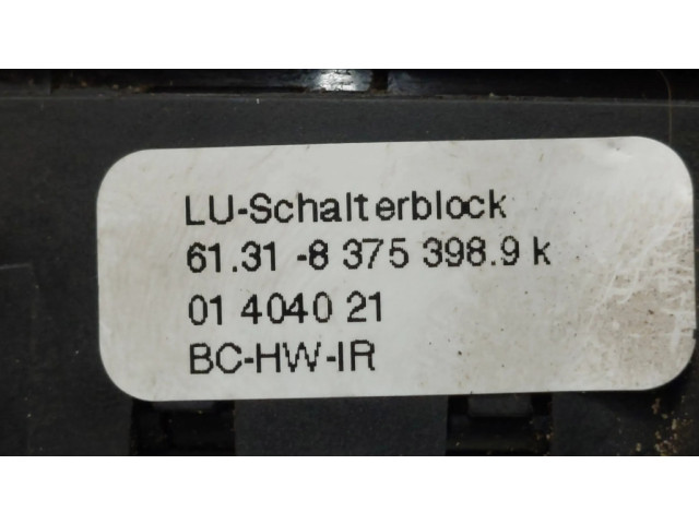 Подрулевой шлейф SRS 613183753989, 61318375398 BMW 5 E39