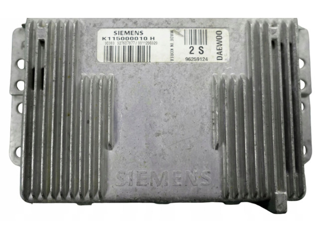 Řídící jednotka 96259124, K115000010H Daewoo Matiz 2000