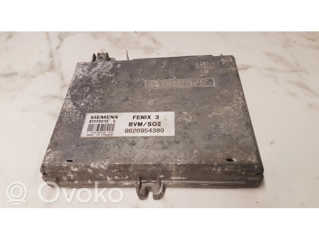 Řídící jednotka 9626954380, S111700112 Citroen XM 1992