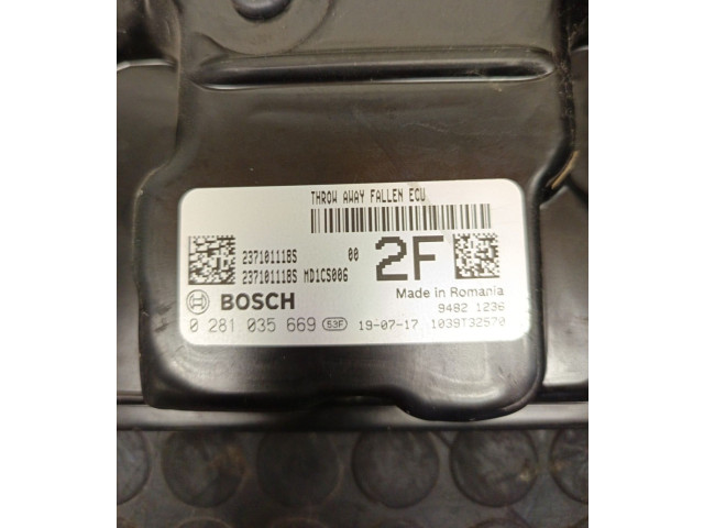 Комплект блоков управления Dacia Sandero