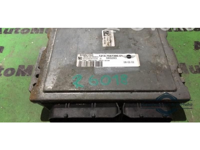 Блок управления двигателем Блок управления 1214755739501, S122237006B Mini Cooper Hatch Hardtop