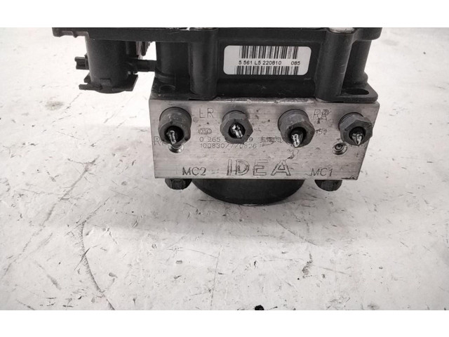 ABS Steuergerät 0265800725, 0265800725 Lancia Musa 2011