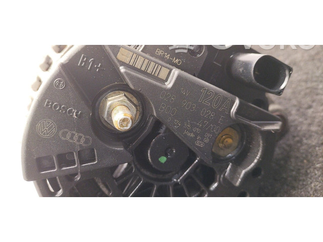 Генератор 038903018QV   Audi A3 S3 8L      