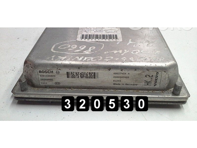 Блок управления двигателя 0261206829   Volvo XC70