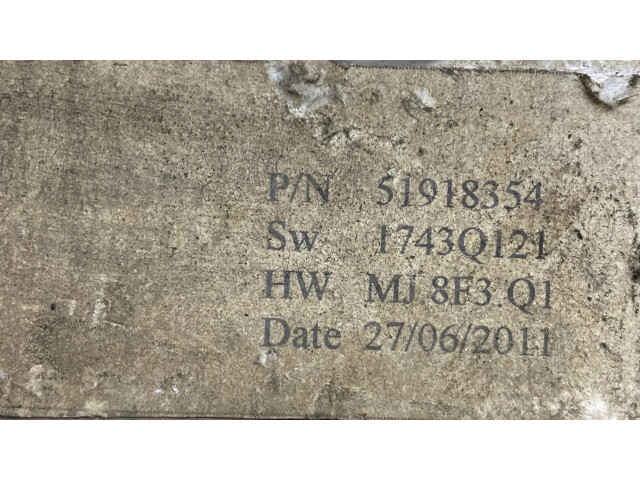 Řídící jednotka 17430121, 51918354   Fiat Qubo 2011