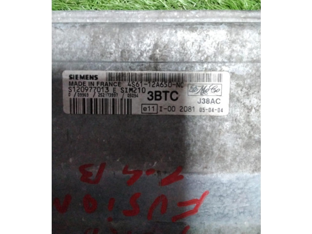 Комплект блоков управления J38AC, 4S61-12A650-NC   Ford Fusion