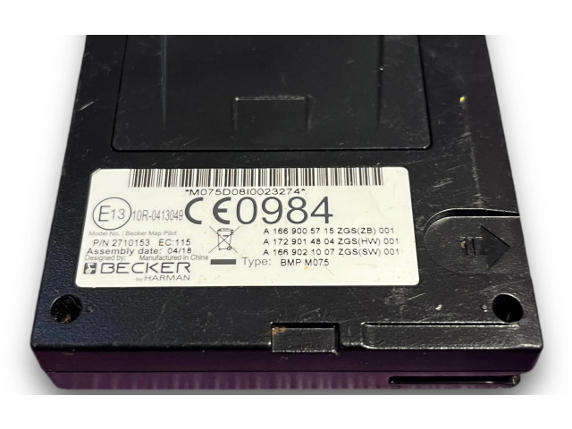 Řídící jednotka S1807, A1669005715 Mercedes-Benz GL X166 2015