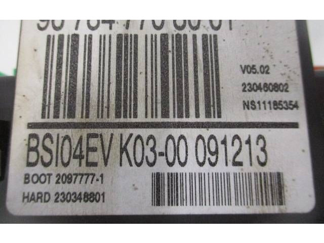 Блок комфорта 9678477080   Peugeot Partner   