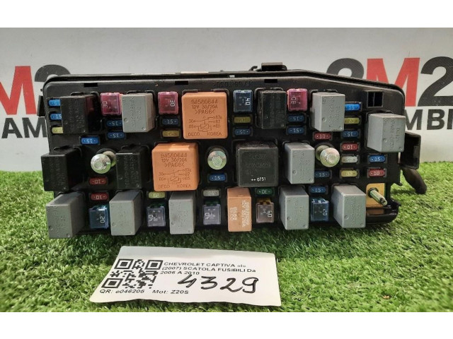 Pojistková skříňka Chevrolet Captiva 2006