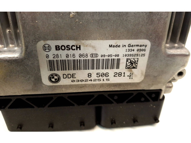 Řídící jednotka 8506281, 0281016068 BMW 1 E81 E87 2010