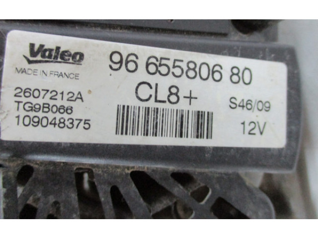 Генератор 9665580680, PLASTICODANIFICADO Citroen Berlingo