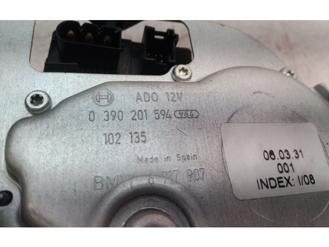 Моторчик заднего дворника 0390201594, 0390201594    BMW X3 E83