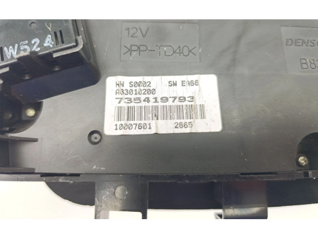 Блок управления климат-контролем 735419793   Fiat Grande Punto