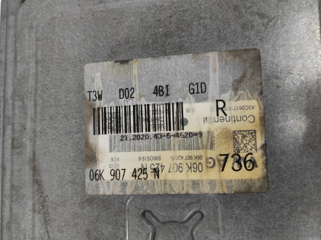 Блок управления двигателя 06K907425N, A3C0617180000 Audi A3 8Y