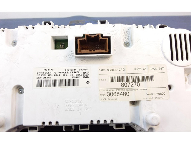 Панель приборов 68302217AD Jeep Grand Cherokee