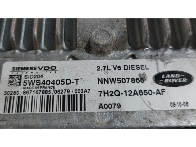 Řídící jednotka 5WS40405D, CENTRALITAMOTORUCE Land Rover Range Rover Sport L320