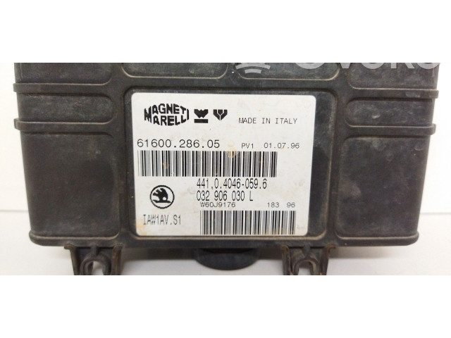 Řídící jednotka 6160028605, 032906030L Skoda Felicia I 1994