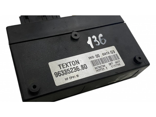 Блок комфорта 9633523680, 96335236 Citroen Xsara