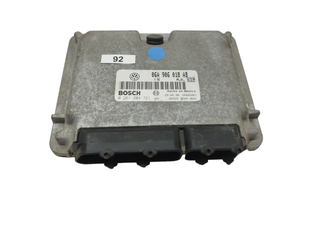 Řídící jednotka 06A906018AB, 0261204721 Volkswagen New Beetle 2001