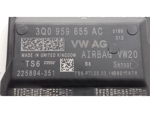 Блок подушек безопасности 3Q0959655AC   Skoda Octavia Mk3 (5E)