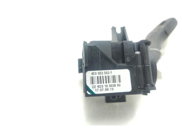 Включатель стеклоочистителей 4E0953503F   Audi A8 S8 D3 4E