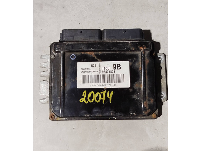 Блок управления двигателя 96801801   Chevrolet Matiz