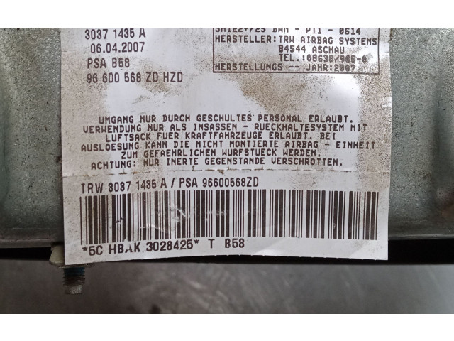 Рулевая рейка  Надувная подушка для пассажира 96600568ZD   Citroen C4 Grand Picasso 2007 - 2013 года