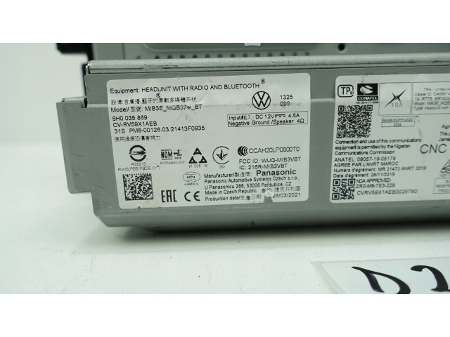 Дисплей 5H0035869 Volkswagen Golf VIII