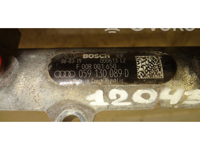 Топливная рампа F00R001650, 059130089D Volkswagen Phaeton для двигателя BMK