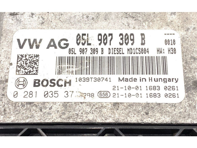 Блок управления двигателем ECU 05L907309B Skoda Kodiaq