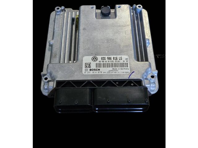 Řídící jednotka 03G906016LG, 0281014070   Volkswagen Caddy 2007