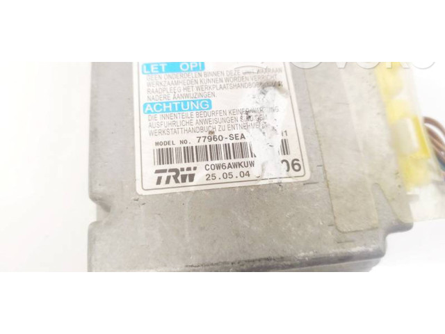 Блок подушек безопасности 77960SEAE817M1, 77960-SEA-E817-M1 Honda Accord