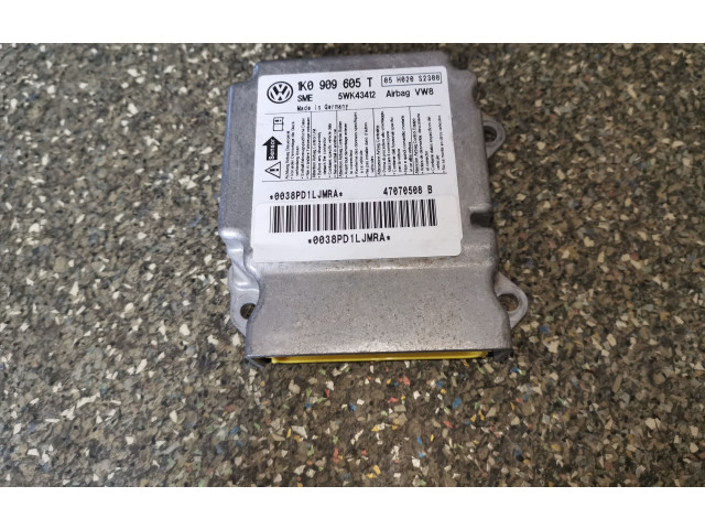Блок подушек безопасности 1K0909605T Volkswagen Golf Plus