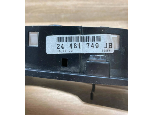 Přístrojová deska Opel Zafira A 1999 24461749JB, 110080208