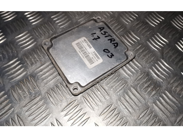 Блок управления двигателя 8973743620, 21000087 Opel Astra G