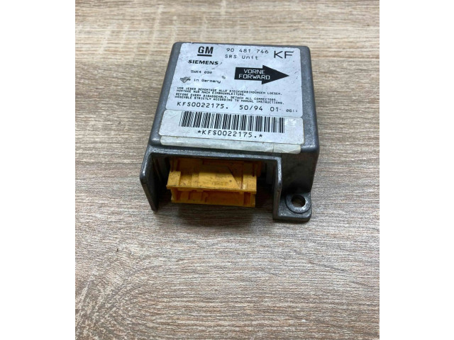 Блок подушек безопасности 90481746, 5WK4090   Opel Tigra A