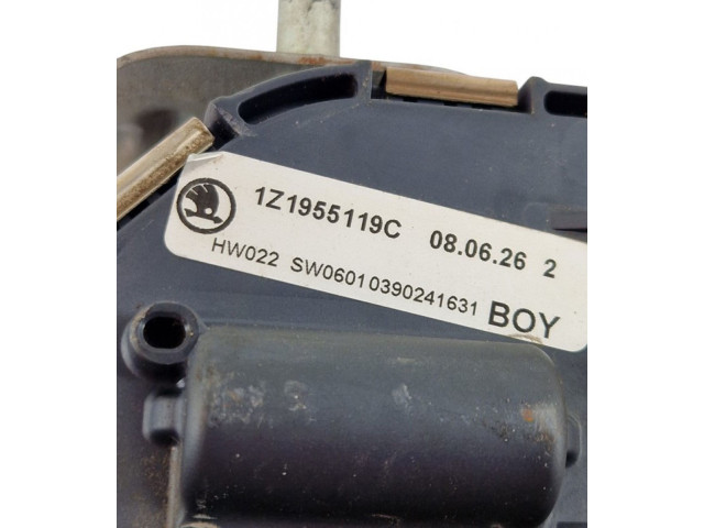 Моторчик дворников 1Z1955119C, SW0601    Skoda Octavia Mk2 (1Z)