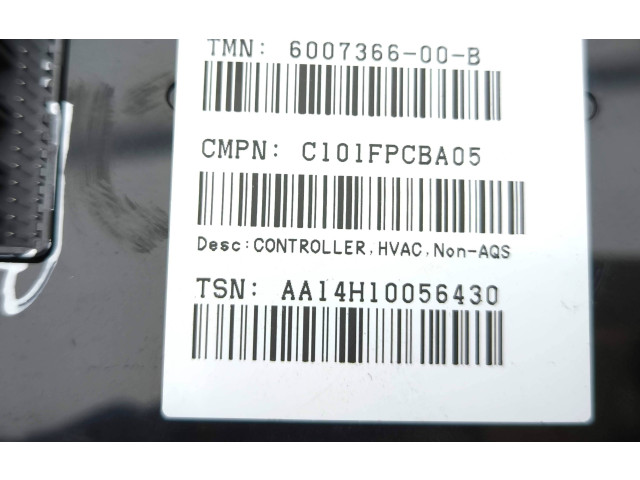 Блок управления климат-контролем 600736600B, C101FPCBA05 Tesla Model S