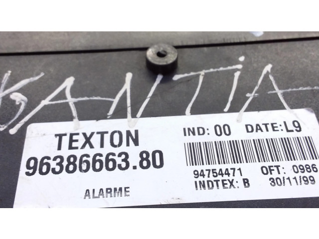 Блок управления 9638666380, 94754471 Citroen Xantia