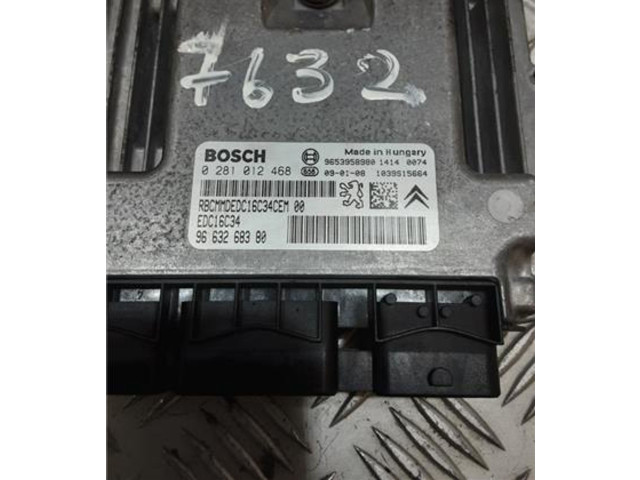 Блок управления 0281012468, 9663268380 Citroen Xsara Picasso