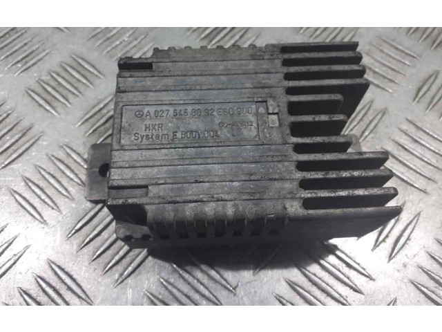 Блок управления двигателя A0275458032 Mercedes-Benz A W168