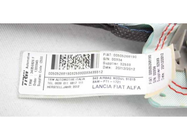 Боковая подушка безопасности 34056826F, 505268190 Alfa Romeo Giulietta